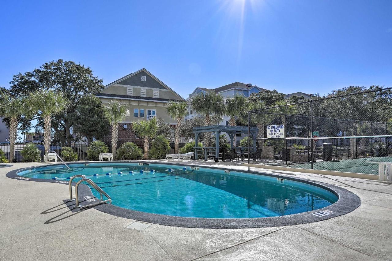 Myrtle Beach Resort Condo Walk To Family Kingdom! 외부 사진