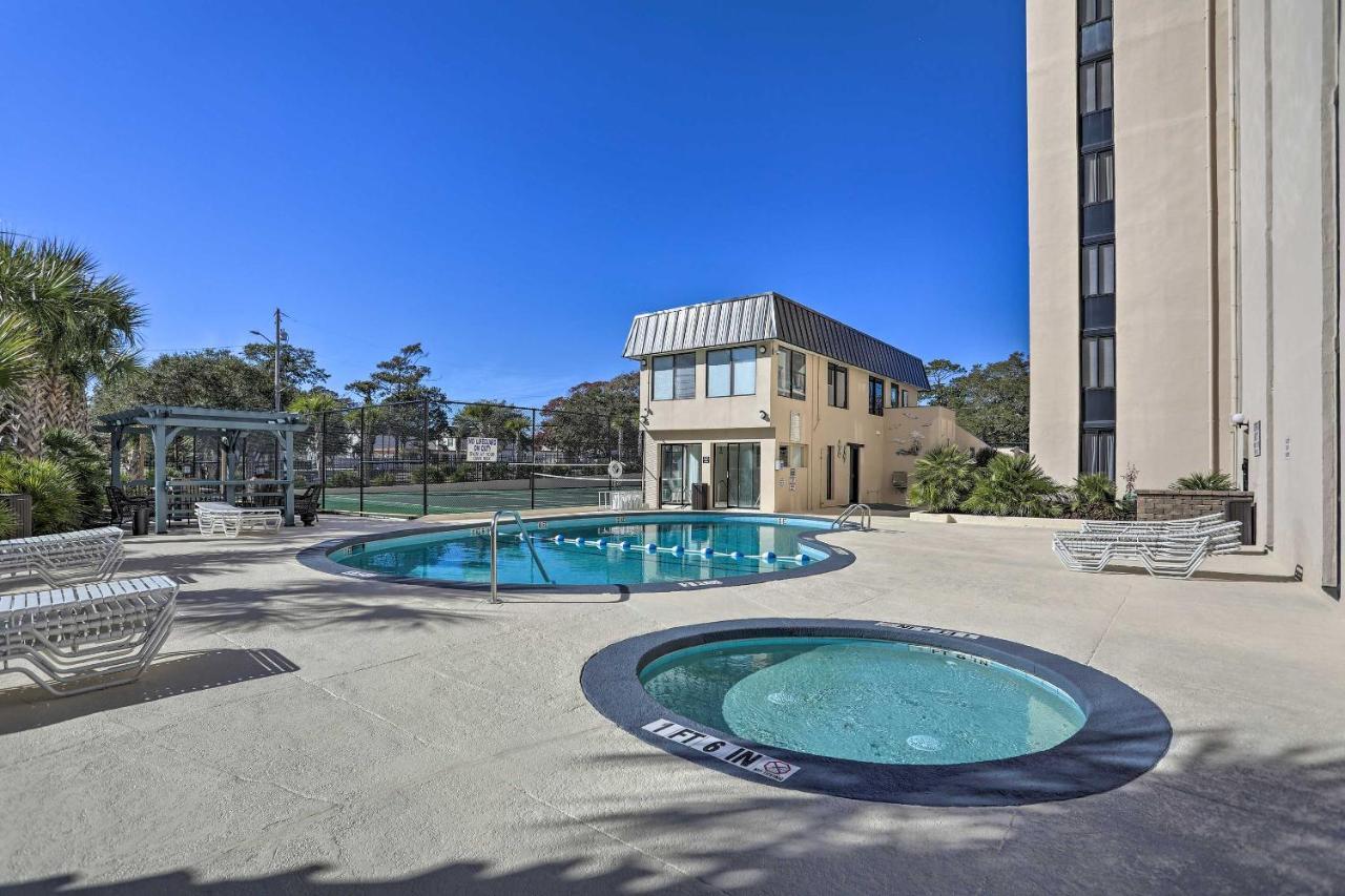 Myrtle Beach Resort Condo Walk To Family Kingdom! 외부 사진